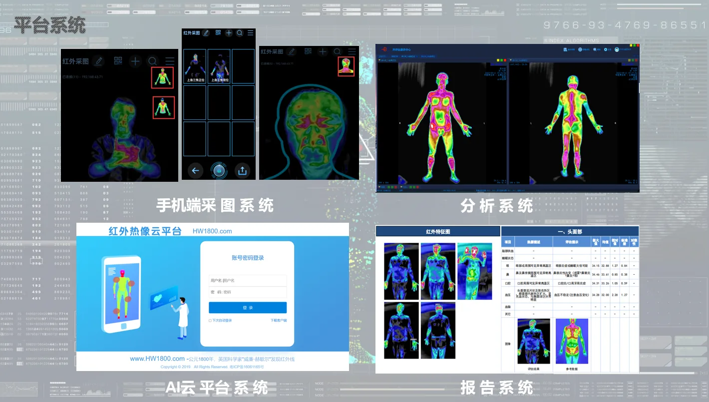 红外热成像AI辅助评估设备